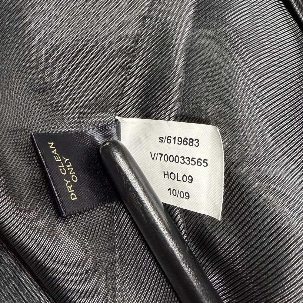 Banana Republic Lanificio F. LLI Cerruti Blazer Men's 44 R Modern Fit Wool Gray